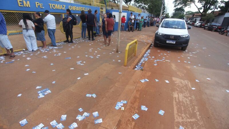 Mais de cem escolas da rede municipal de Campo Grande estão sendo utilizadas pela Justiça Eleitoral para a votação deste domingo em Campo Grande