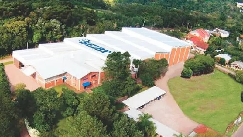 Vista aérea de instalações do Grupo Seibt, que teve plano de recuperação judicial aprovado para renegociar dívida de R$ 249 milhões.