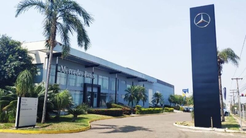 Concessionária Mercedes-Benz em Campo Grande; negociação para transferência da operação da Rodobens ao Grupo Enzo passa por análise mais rigorosa do Cade.
