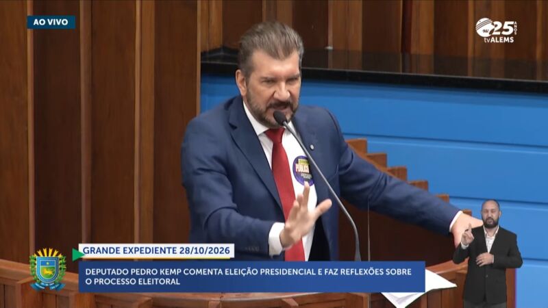 Pedro Kemp foi o único deputado a utilizadar a chamada 