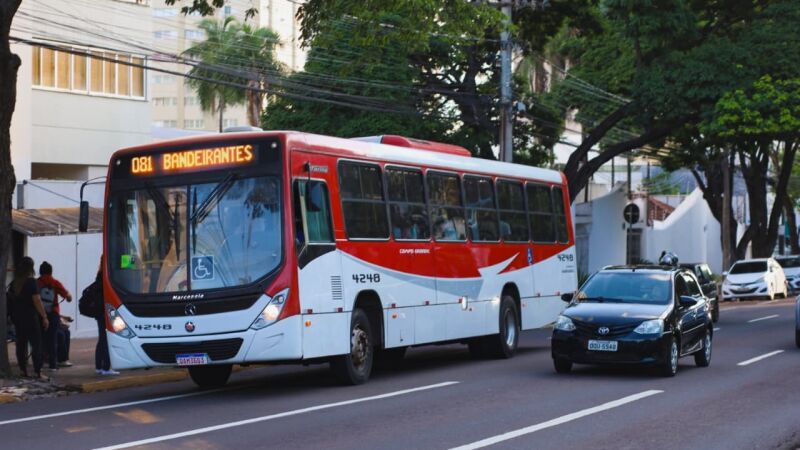 Linha de ônibus de Campo Grande terá quatro novos horários e trajeto ampliado a partir deste domingo (1&ordm;).