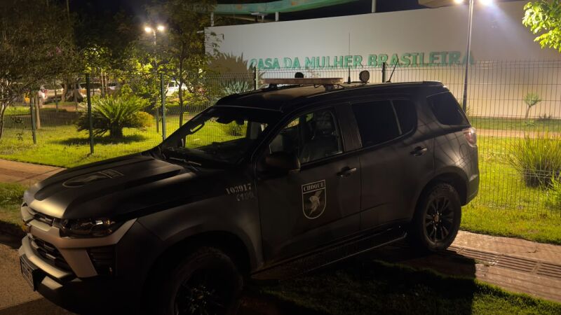 Batalhão de Choque prendeu o suspeito 