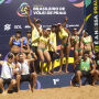 Jogando em casa, atletas de MS conquistam ouro e prata no Top 12 do Circuito Brasileiro de V&ocirc;lei