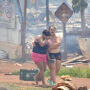 Incêndio sem precedentes acaba com 100 barracos na comunidade do Mandela