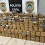 Polícia encontra 248 kg de cocaína em tanque de combustível de caminhão que transportava sucata