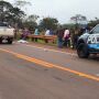 Ciclista morre atropelado e indígenas protestam em rodovia