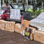 DOF apreende fuzis, munições e R$ 510 mil em produtos contrabandeados