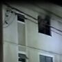 Apartamento em condomínio de Campo Grande pega fogo durante a noite