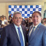 Gerson Claro e Marco Santullo participam da oficialização da federação "União Progressista"