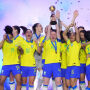 Brasil derrota Portugal na decisão e conquista a 1ª Copa do Mundo feminina de futsal