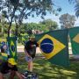 Ambulante fatura R$ 800 com venda de bandeiras em caminhada pelo ex-presidente Bolsonaro
