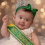 Beb&ecirc; de 4 meses de MS conquista coroa do Miss Charminho Brasil