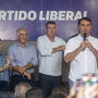 Em Campo Grande, Flávio Bolsonaro chama Lula de 'mercadoria vencida'