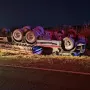 Caminhoneiro morre ap&oacute;s capotamento de ve&iacute;culo na BR-267