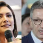 Michelle Bolsonaro diz que não há 'nenhuma possibilidade' de ser vice de Romeu Zema