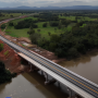 Ponte sobre o Rio Aquidauana fica pronta e libera trânsito de veículos