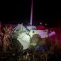 Homem morre ap&oacute;s capotar Hilux com 1,8 tonelada de drogas na MS-289