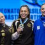 Lorrane Oliveira e Caio Souza s&atilde;o ouro no Brasileiro de Gin&aacute;stica
