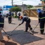 Buracos fazem Prefeitura usar 100 toneladas de asfalto neste s&aacute;bado em Campo Grande