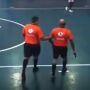 &Aacute;rbitro saca arma durante confus&atilde;o em jogo de futsal sub-12 na Capital