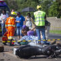 Morre segunda v&iacute;tima de acidente entre motos x caminhonete no anel vi&aacute;rio