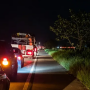 Colis&atilde;o entre moto e carreta mata homem e congestiona BR-060