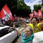 Apoiadores de Lula tomam o Centro de Campo Grande e apostam em virada