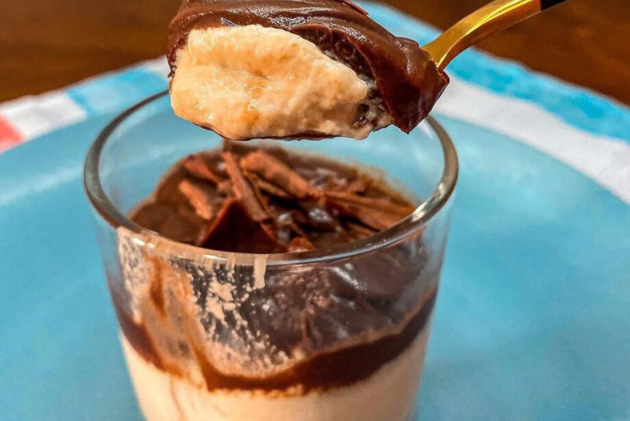 Panacota de Caf&eacute; com Chocolate da Chef Raquel Vidal