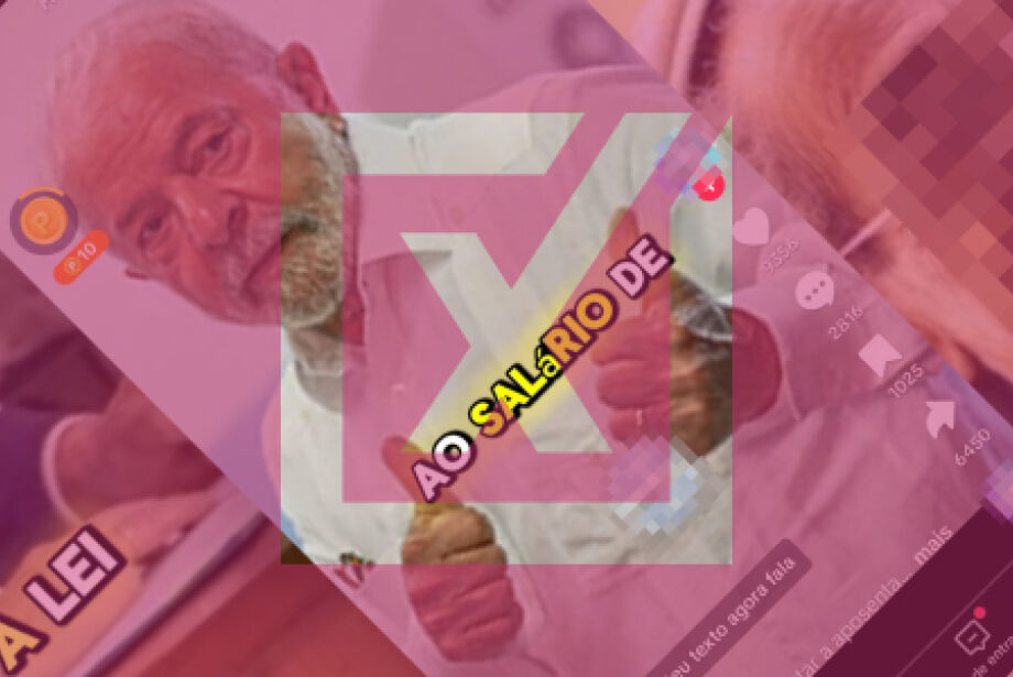 É falso que Lula tenha confirmado lista com 800 mil idosos que perderiam benefício do INSS