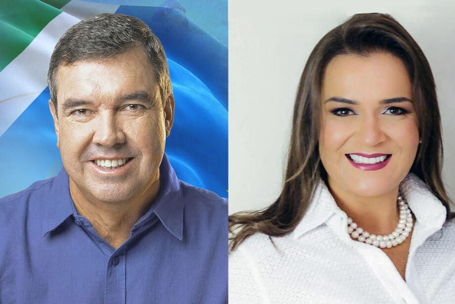 O governador Eduardo Riedel e a prefeita Adriane Lopes são duas novas lideranças políticas de MS