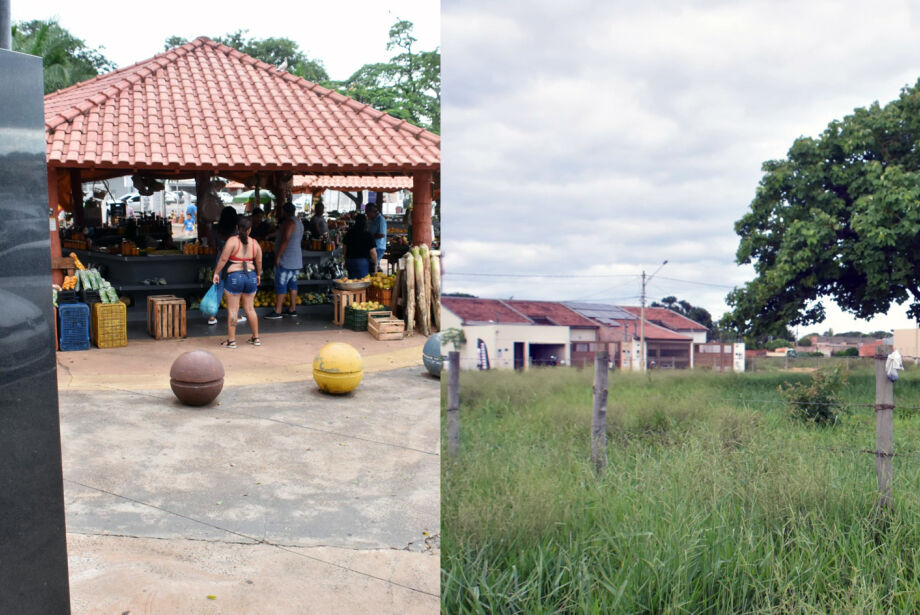 No Mercadão, a praça será reformada; no Jardim Los Angeles, será construída pela prefeitura