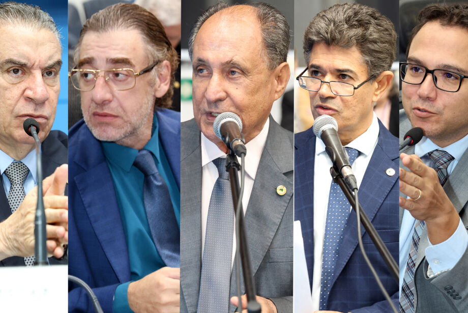 Paulo Corr&ecirc;a, Neno Razuk, Z&eacute; Teixeira, Professor Rinaldo e Pedrossian Neto foram os que mais gastaram