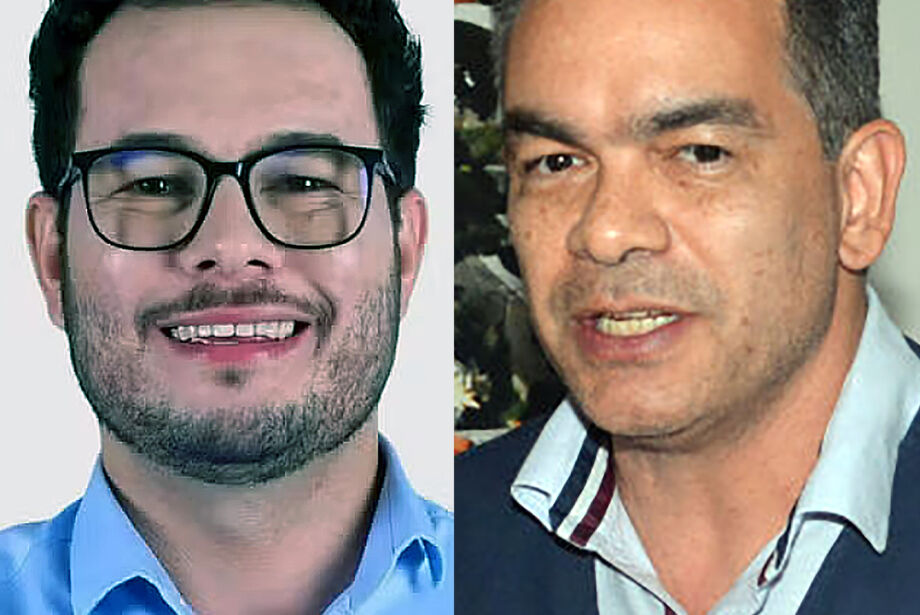 Os ex-vereadores Paulo Lands e Sandro Benites, que foram afastados ap&oacute;s den&uacute;ncias p&uacute;blicas