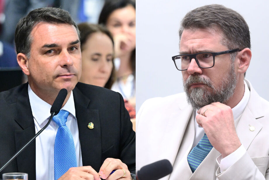 O senador Fl&aacute;vio Bolsonaro teria rejeitado a solicita&ccedil;&atilde;o do deputado federal Marcos Pollon