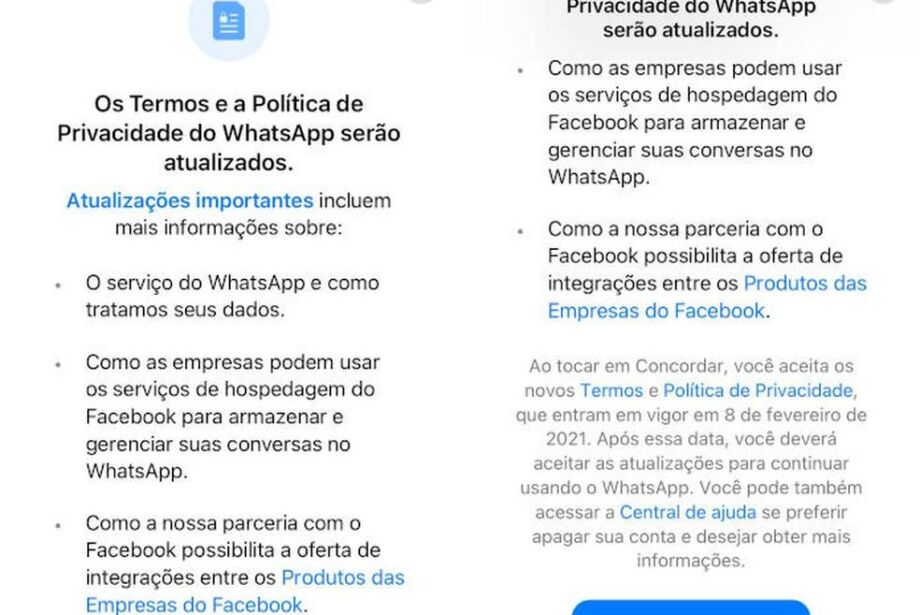 WhatsApp começa a compartilhar informações com Facebook - Reclame Aqui  Notícias