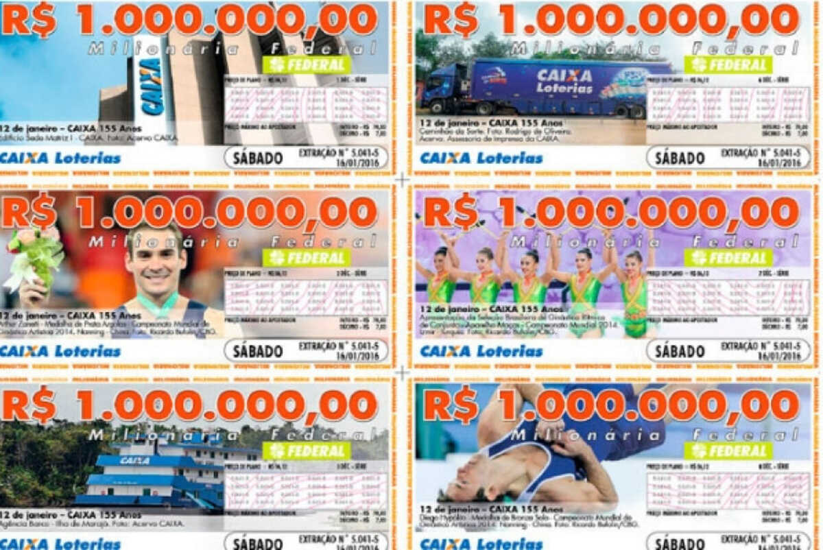 Resultado da Loteria Federal 6088 de hoje, domingo (02/08)