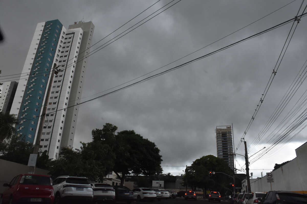 MS entra em alerta amarelo para tempestade e queda de granizo