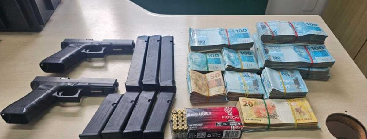 PF cumpre mandados por tráfico de drogas e comércio de armas em Ponta Porã