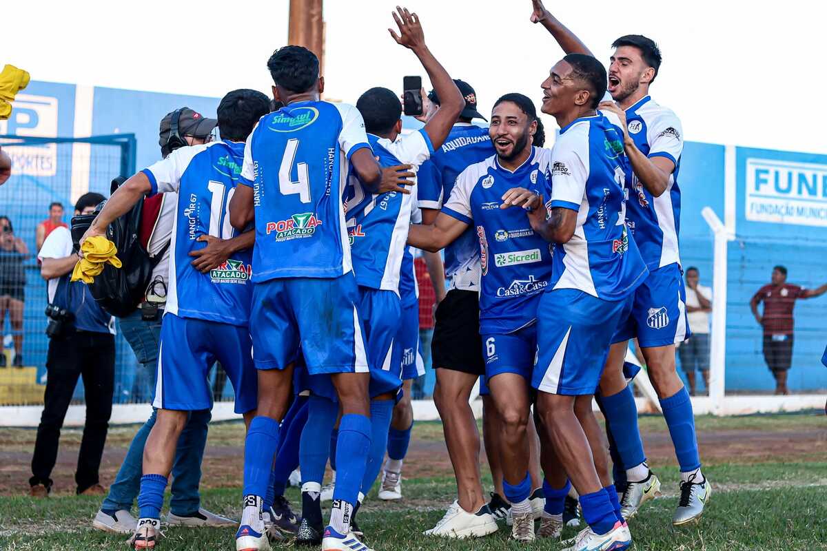 Aquidauanense conquista o acesso com uma rodada de antecedência