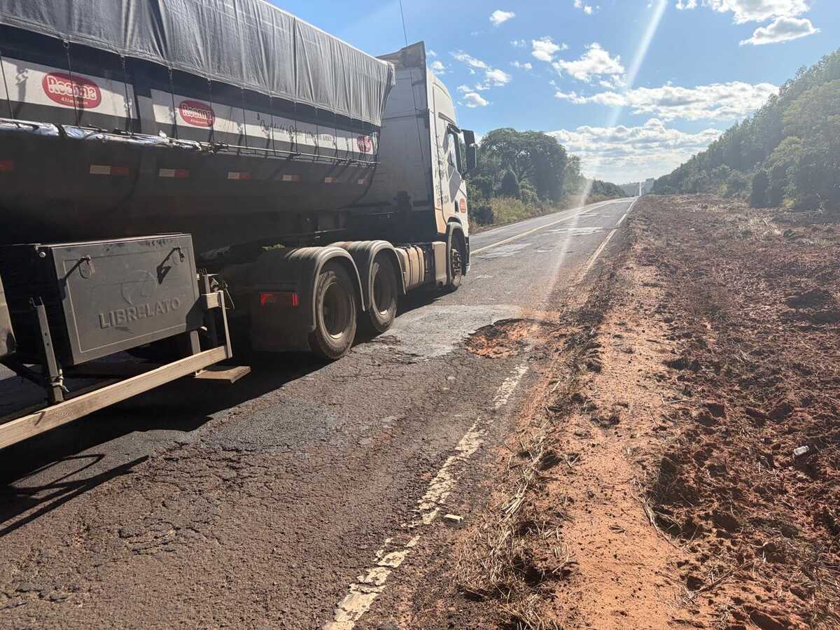 Concessionária volta a prometer combate à buraqueira na Rota da Celulose