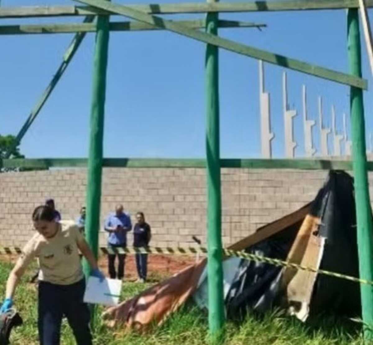 Trabalhador morre após cair durante instalação de outdoor em Campo Grande
