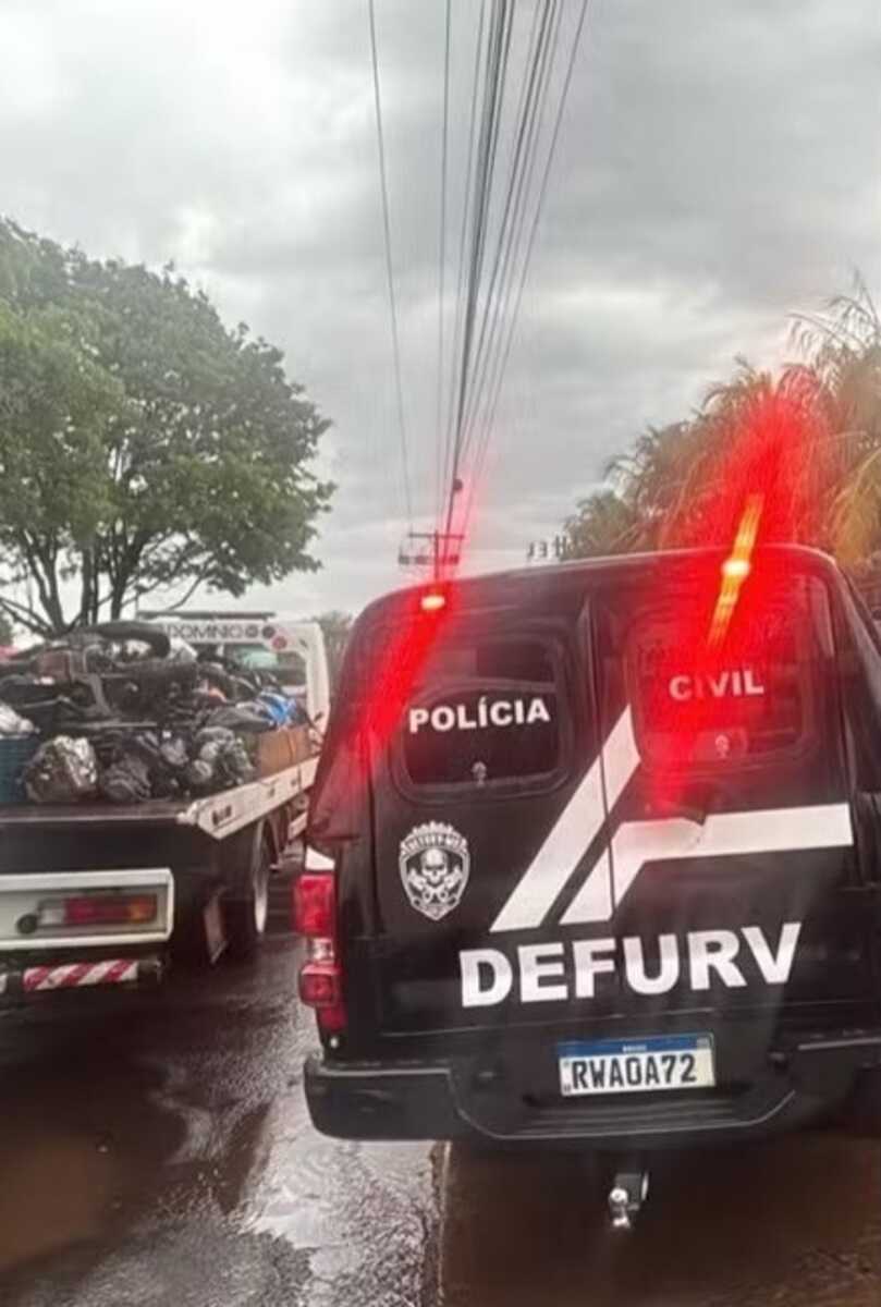 Geladeira escondia passagem secreta para desmanche de motos em Campo Grande