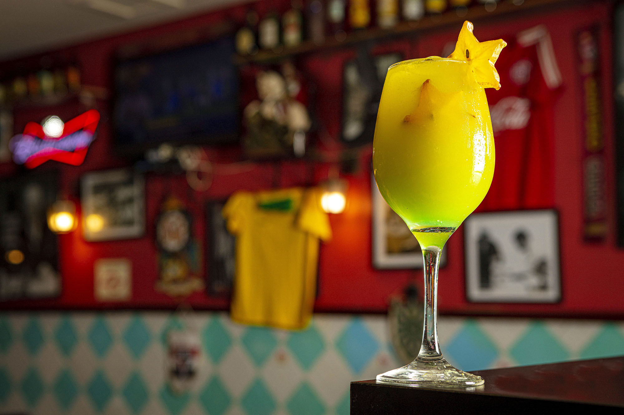 Drink Brazuca - Inspirado na sele&ccedil;&atilde;o brasileira