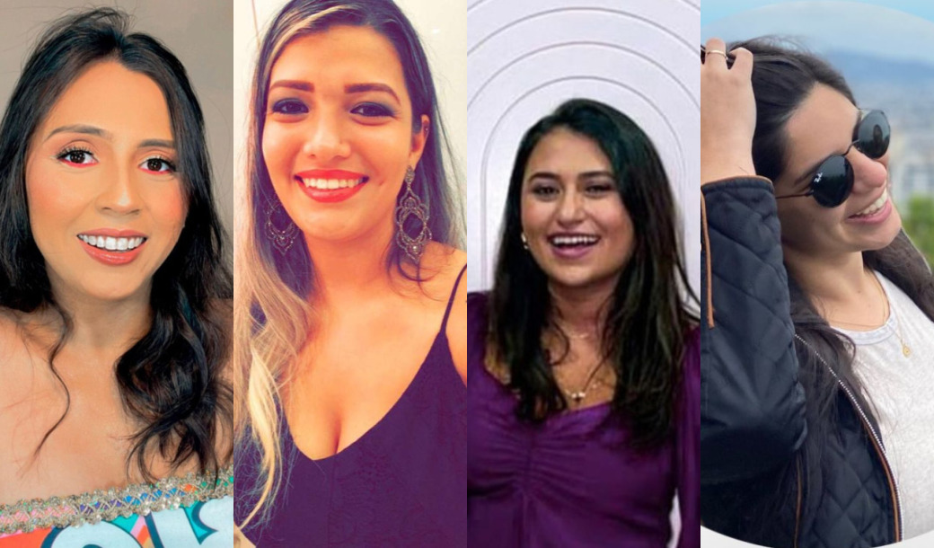  Kaena Guilhen Fernandes, Lais Moriningo Paim, Carolina Peixoto dos Santos e Let&iacute;cia Mello da Silva morreram no local do acidente