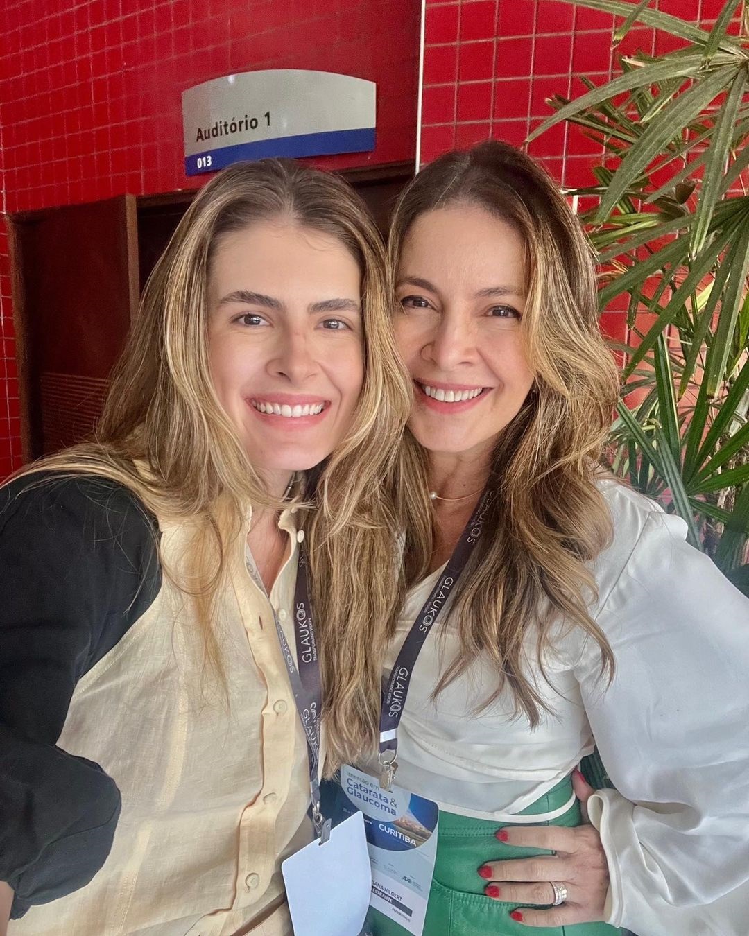   Dras. Carolina e Christiana, filha e mãe da família Rebello Hilgert