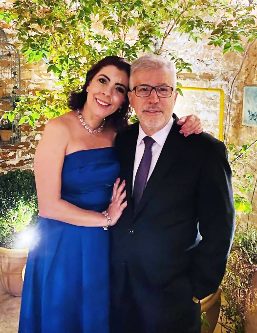 5 - Dra. Sandra Sleiman. e Mauri Valentim Riciotti