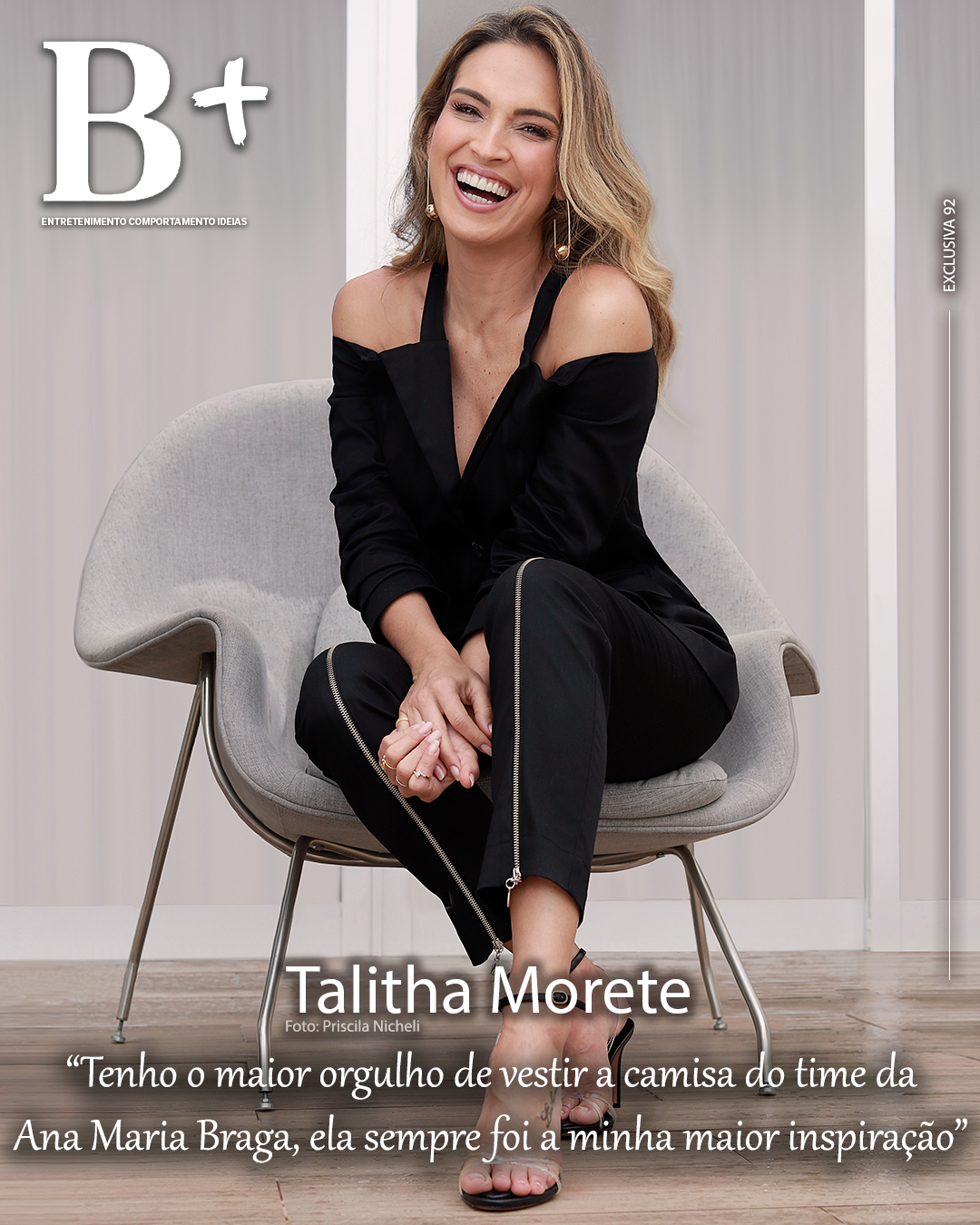 Capa B+: A Apresentadora Do É DE CASA Talitha Morete é Um Dos Maiores ...