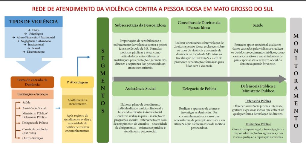 Fluxograma de atendimento à pessoa idosa em situação de violência
