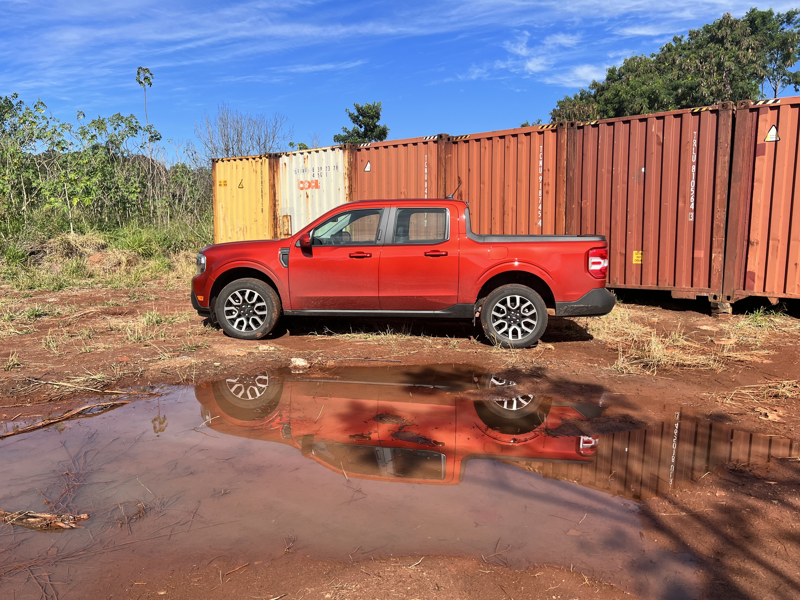 Nova Maverick Hybrid em testes