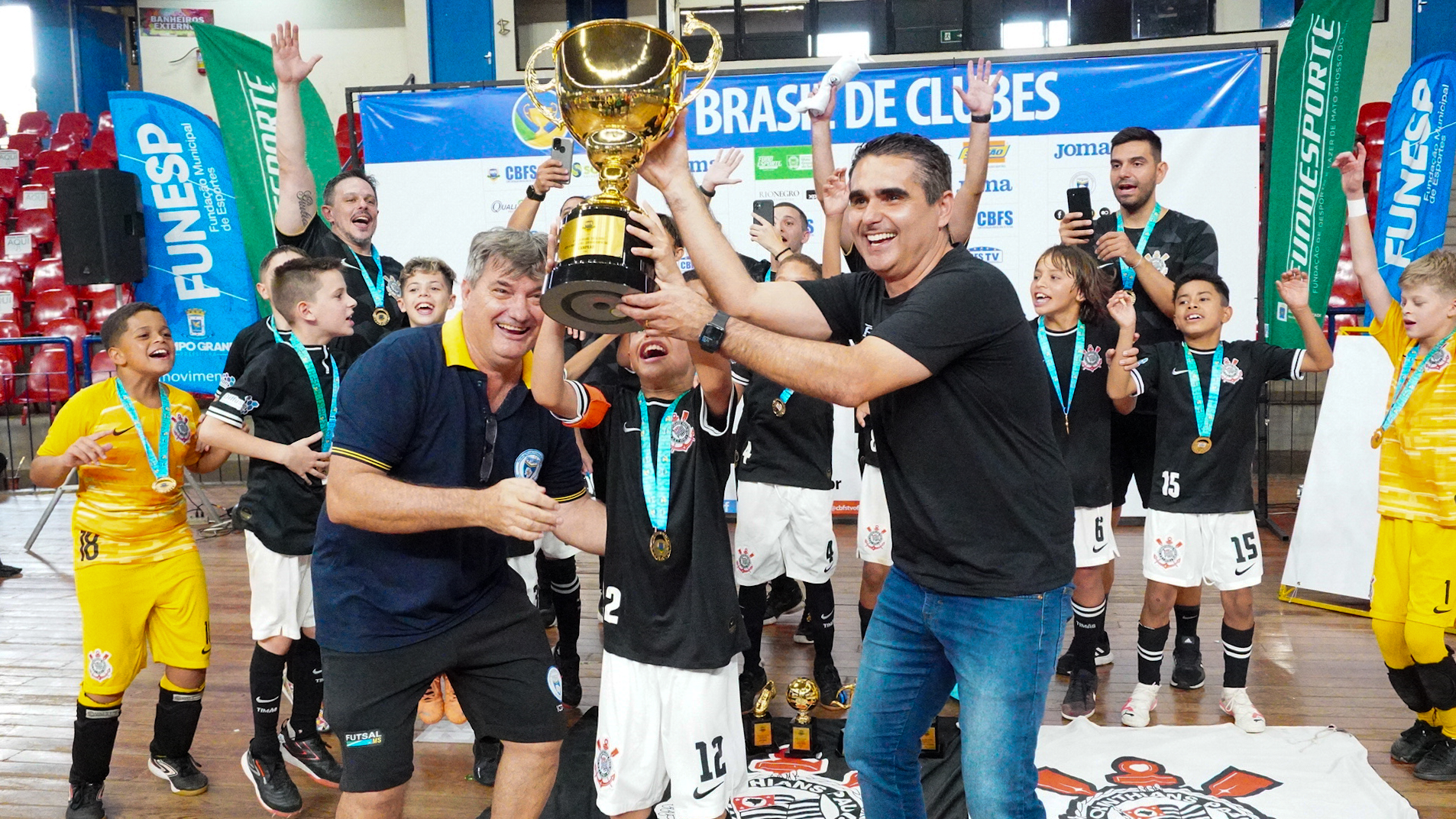 Em noite de derrotas para MS, Corinthians marca goleada histórica na Taça  Brasil de Futsal Sub-10, ms